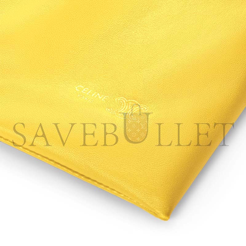 CELINE SMALL CRYSTAL POUCH IN LAMBSKIN 123662J79.GFV5 (32*29*0.5cm)